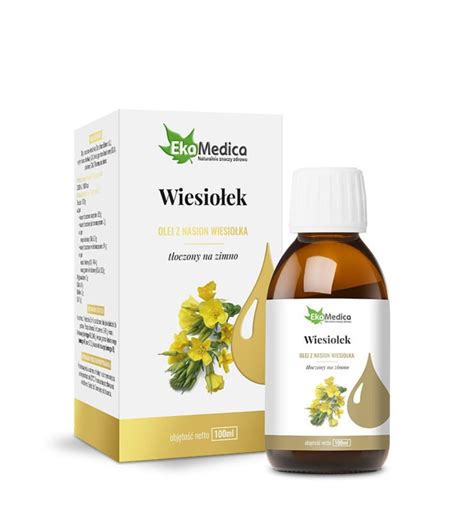 WIESIOŁEK Olej z nasion wiesiołka 100ml EkaMedica Herba Med