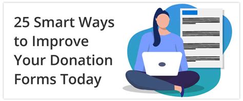25 Quick Ways To Improve On Your Online Donation Forms Today