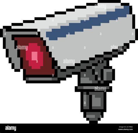 Vector Pixel Art Camera Isolated Cartoon Stock Vector Image And Art Alamy