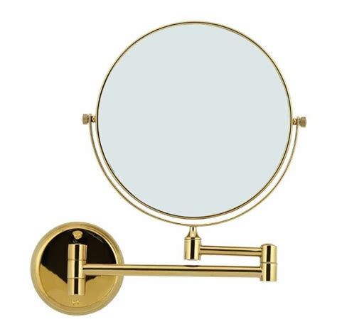 Golden Round Bathroom Mirror At ₹ 1050piece Bathroom Mirror In New