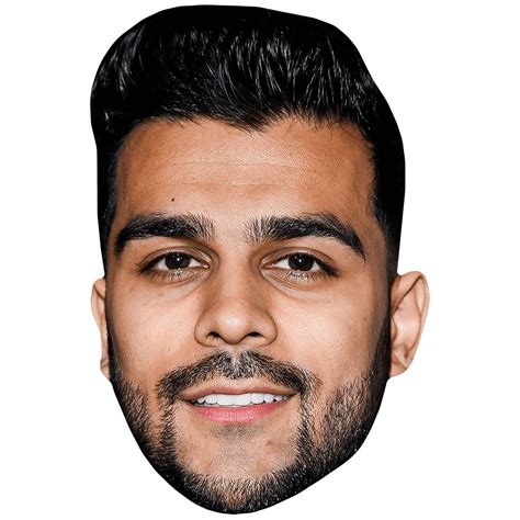 Adam Waheed Beard Mask Celebrity Cutouts