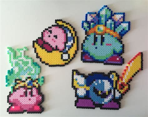 Kirby Set 1 Sleeping Kirby Plasma Kirby Ice Kirby Meta Knight