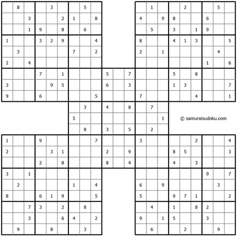 Samurai Sudoku