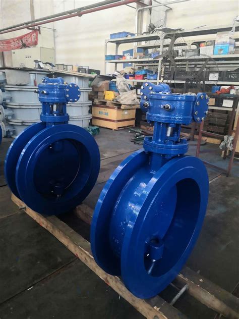 Soft Sealing Double Eccentric Flange Butterfly Valve China Cast Iron