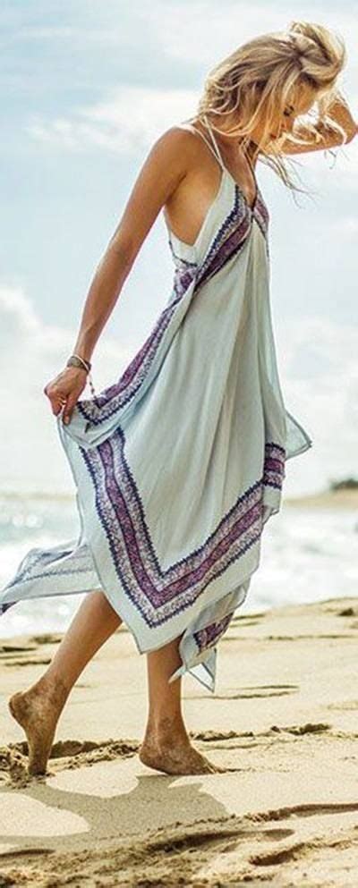 Boho Beach Dress Fashion Style Boho Fashion