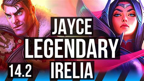 Jayce Vs Irelia Mid Legendary Solo Kills Games