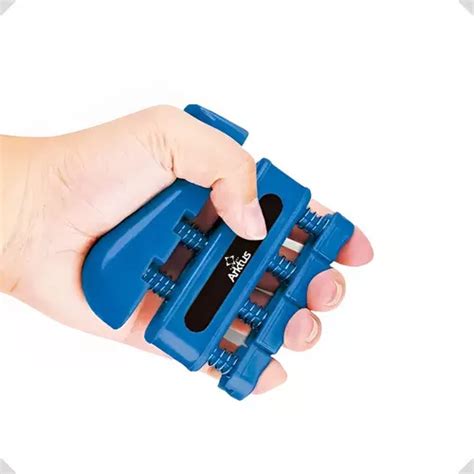 Hand Grip Master Exercitador De Dedos Fisioterapia Medio Cor Azul