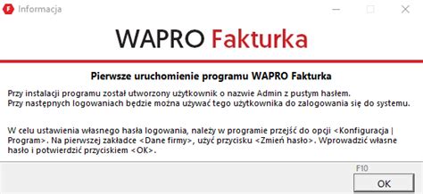 Jak Aktywowa Program Wapro Fakturka Wapro Erp