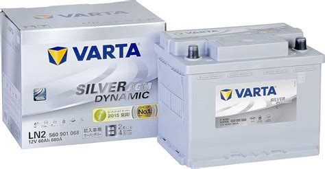 VARTA Silver Dynamic AGM D52 12V 60Ah 680A EN Amazon Co Uk