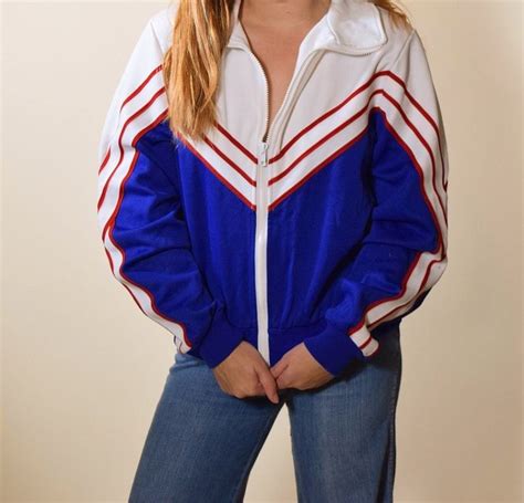 S S Authentic Vintage Red White Blue Classic Retro Cheerleader