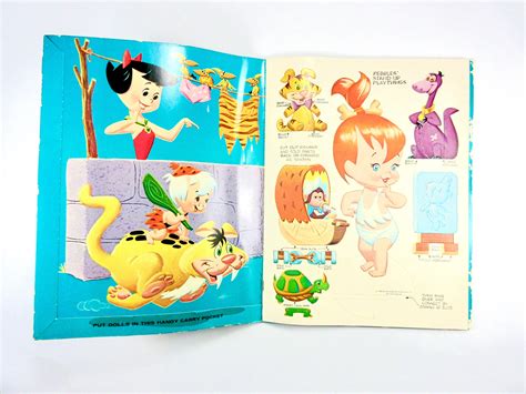 Vintage 1964 Hanna Barberas Pebbles And Bamm Bamm The Flintstones