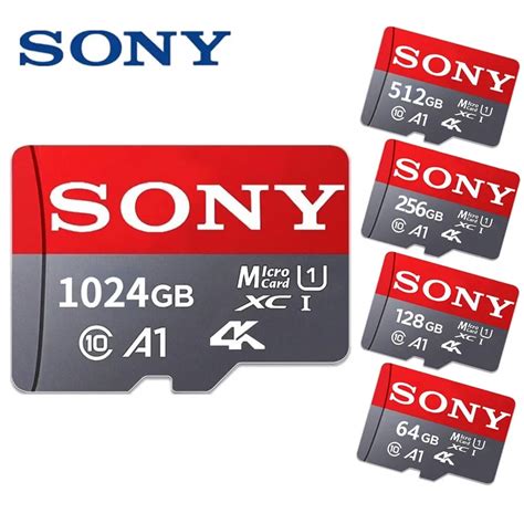 Cart O De Mem Ria Micro Sd Original Sony Microsdhc Classe Tf Gb