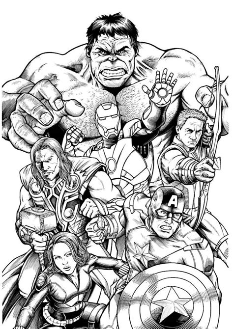 Coloriages Avengers Coloriages Gratuits Imprimer The Best Porn Website