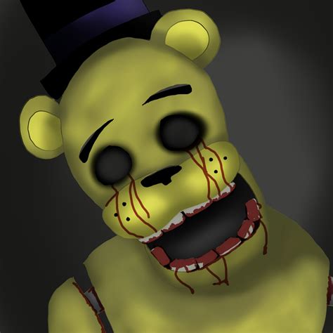 Golden Freddy By Channydraws On Deviantart