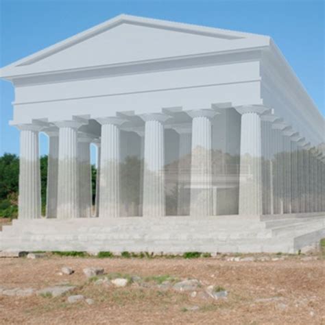 3D model of the Doric temple. | Download Scientific Diagram