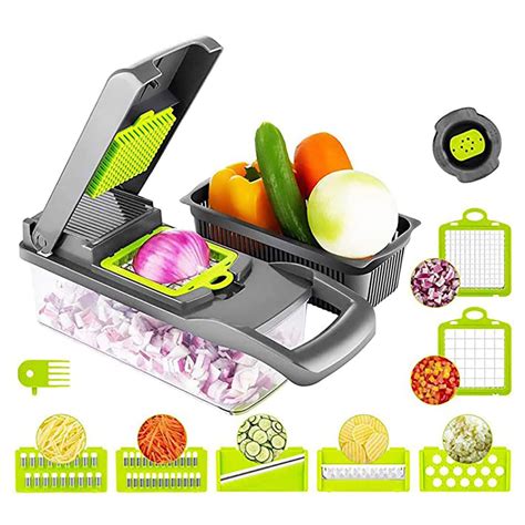 Buy 8 In 1 Vegetable Chopper Mueller Pro Series Salad Chopper Onion