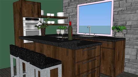 Sketchup Components 3d Warehouse Kitchen Sketchup‬ 3d Warehouse Kitchen‬