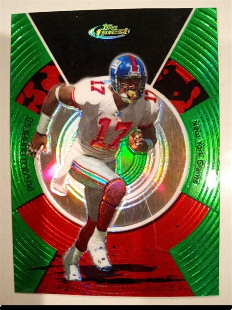 Topps Finest Green Refractor Plaxico Burress For Sale