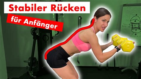 Minuten R Ckentraining Routine Schmerzfrei Stabil F R Anf Nger