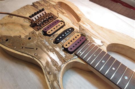 Tribute To Ibanez Jem Custom Made Guitars Dmitry Poznyshs Workshop