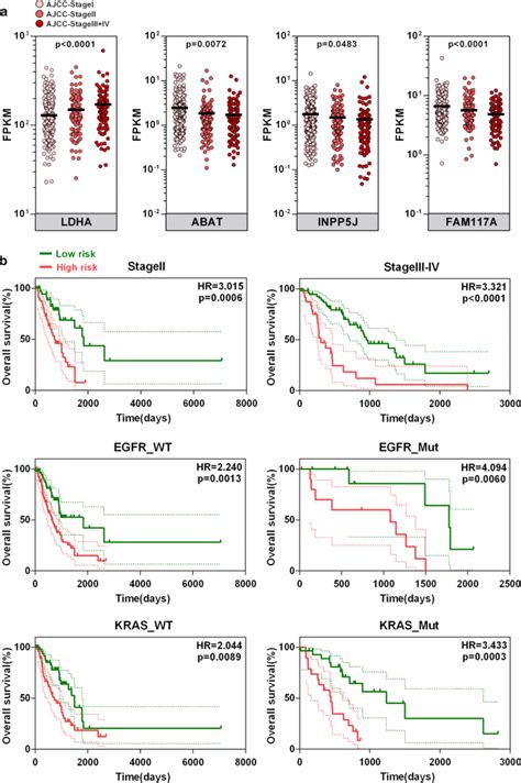 A Novel 4 Gene Signature For Overall Survival Prediction In Lung