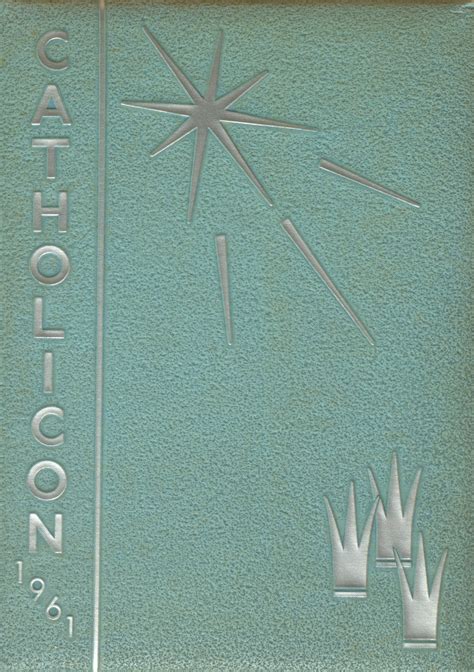 1961 yearbook from Catholic Central High School from Troy, New York