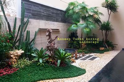 Desain Taman Kering Yang Praktis Tukang Taman Surabaya