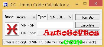 ICC Immo Code Calculator v147 Скачать AutoSoftos Автомобильный