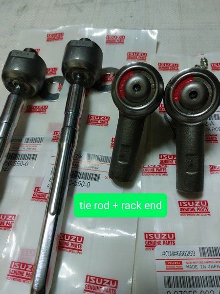 Jual Long Tie Rod Rack End Tie Rod Isuzu Traga Original Made In Japan