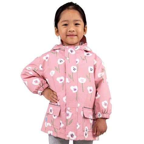 Kids Fleece Lined Rain Jackets | White Tulip Waterproof | Jan & Jul