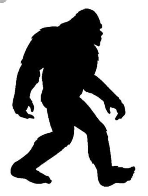 Pack Of 3 Bigfoot Stencils Made From 4 Ply Mat Board 11x14 8x10 And