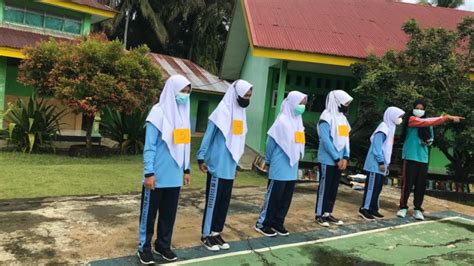 Siswa MTsN 2 Mukomuko Jalani Tes Kebugaran Anak Usia Sekolah