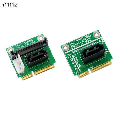 Tarjeta Convertidora Msata A Sata Adaptador Mini Sata A Sata De Pines