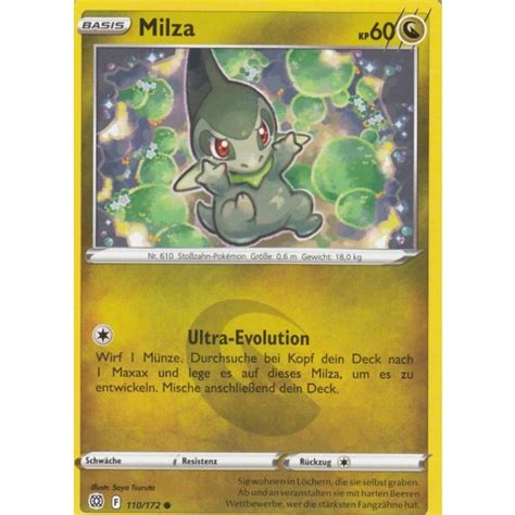 Pokemon Karte Milza Holo Plasma Blaster Kaufen