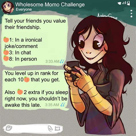 Wholesome Momo Challenge You Say Momo Challenge Know Your Meme