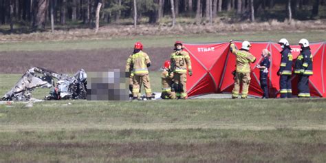 Zielona G Ra Przylep Katastrofa Samolotu Zgin Pilot