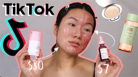 Shocking Trying Viral Tiktok Beauty And Skincare Products Dupes Youtube