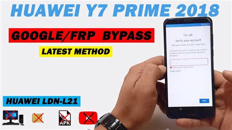 Huawei Y Prime Google Frp Bypass Huawei Ldn L Latest