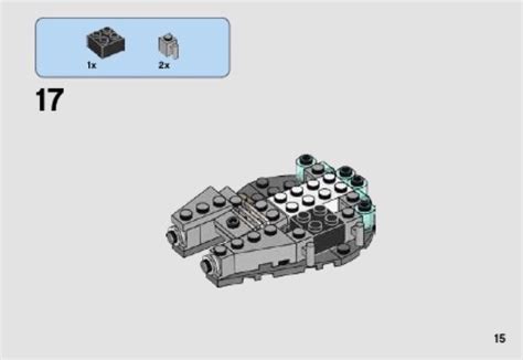 LEGO 75193 Millennium Falcon Microfighter Instructions Star Wars