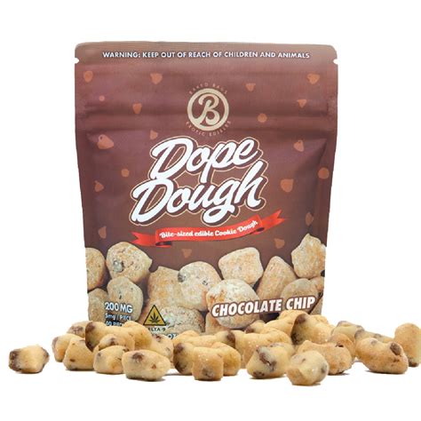 Cookie Dough Edibles Dope Dough Baked Bags