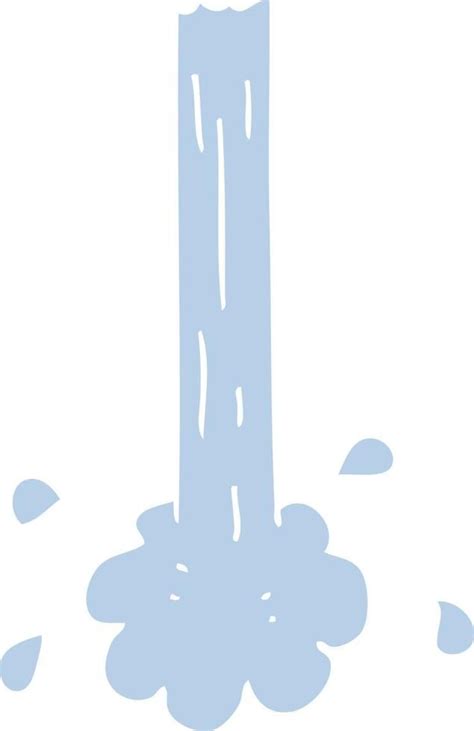 Cartoon Pouring Water Illustration