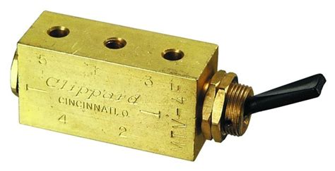 Clippard Manual Way Way Way Position Air Valves