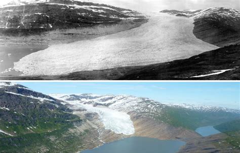 Drastic Retreat Of Norway S Largest Glacier Highlights Scale Of Climate