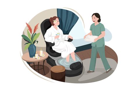 M Massage Service Illustrations On Yellow Images Creative Store