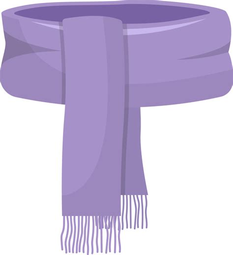 Winter Scarf Clipart Design Illustration 9305139 Png