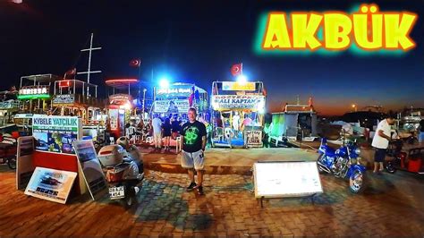 Akbük Didim Gece Yürüyüşü Akbuk Didim Night Walk Акбук Дидим Ночная