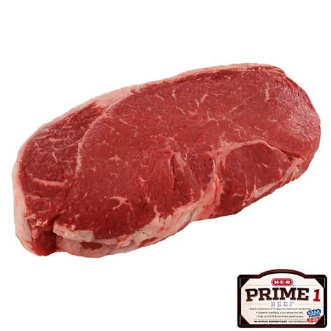 H E B Prime 1 Beef Top Sirloin Steak Boneless Usda Prime Shop Beef