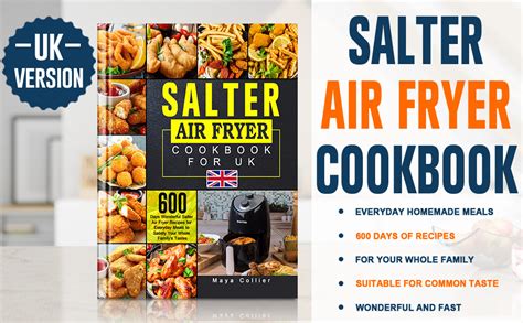 Salter Air Fryer Cookbook For Uk Days Wonderful Salter Air Fryer