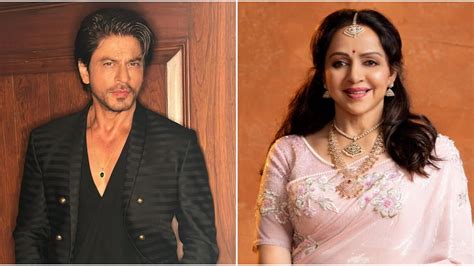 Throwback When Shah Rukh Khan Shot With Hema Malini For First Time