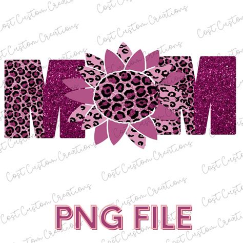 Papercraft Purple Sunflower Purple Sublimation Mothers Day Blessed Mom